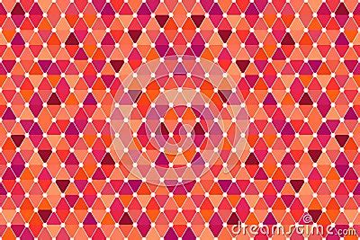 Red Quincunx Seamless Triangle Pattern Cartoon Vector | CartoonDealer.com #51362829