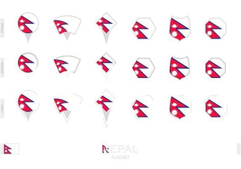 Nepal Flag Vector Art, Icons, and Graphics for Free Download