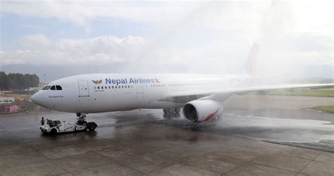 Nepal Airlines’ new Airbus A330-200 lands at TIA - The Himalayan Times - Nepal's No.1 English ...