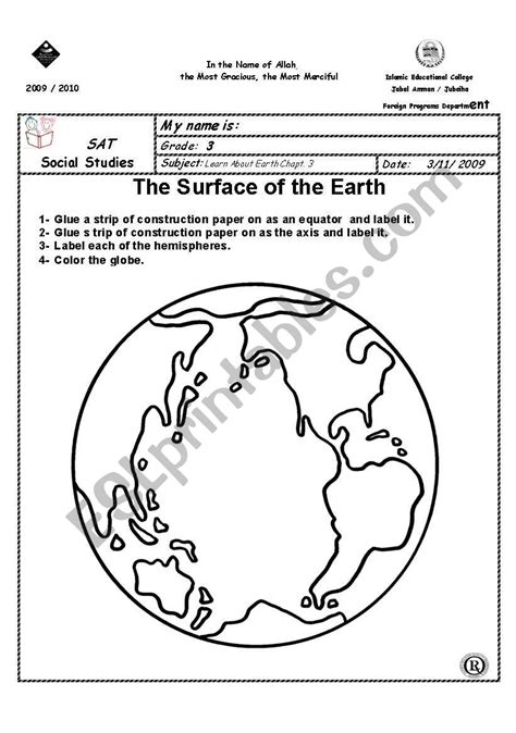 earth - ESL worksheet by ezzia