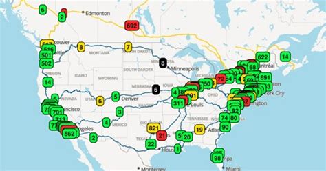 Amtrak Train Status Map