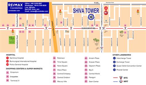 Shiva Tower - map - CondoDee Eternal Property