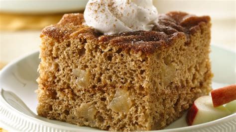 Apple-Cinnamon Cake recipe from Betty Crocker