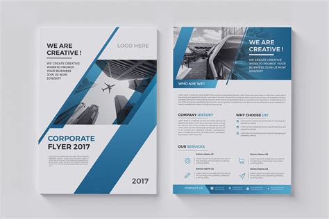 Double Sided Brochure Template | Arts - Arts