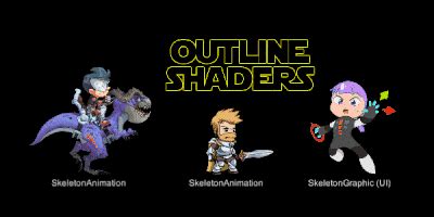 Blog: Outline shaders for spine-unity