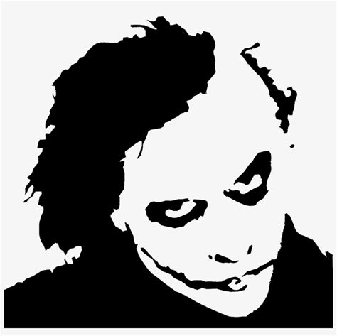 Joker Stencil, Stencil Graffiti, Stencil Art, Graffiti - Pumpkin Carving Stencils Joker - Free ...