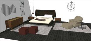 Bedroom Furniture 3D SKP Model for SketchUp • Designs CAD