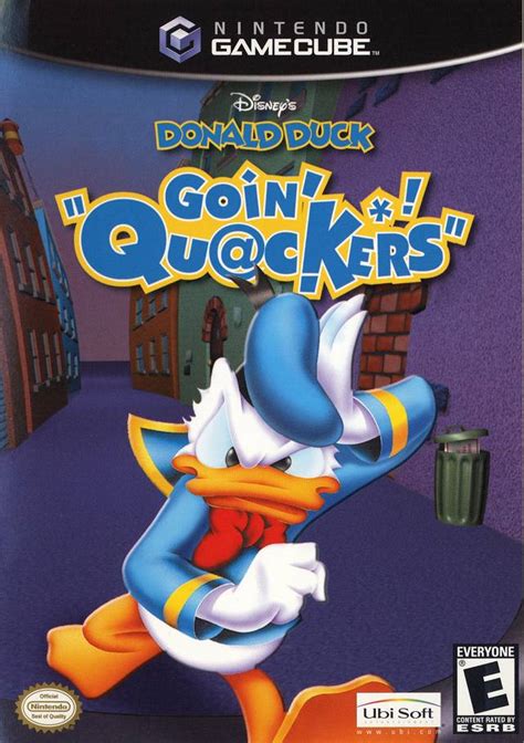 Donald Duck Going Quackers Gamecube Game