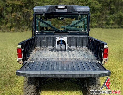 2018+ Polaris Ranger Bed Mount Winch – Thumper Fab