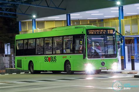 Bus 110 – SMRT Buses Mercedes-Benz OC500LE (SMB43L) | Land Transport Guru