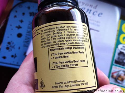 substitutions - What is the equivelant of 1 teaspoon of vanilla extract in Organic Vanilla Bean ...