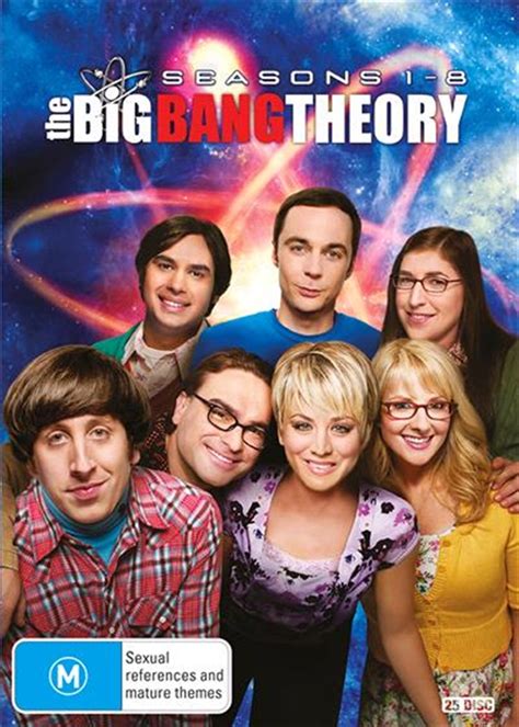 Big Bang Theory, The - Season 1-8 (DVD) (Region 4) Aussie Release