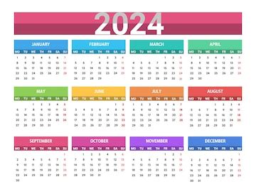 October November December 2024 January 2024 Calendar 2024 - Tonye Sheelagh