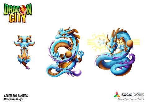 Dragon City - Assets for marketing on Behance