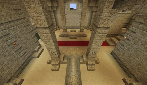 Sandstone Temple Minecraft Project