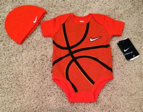 Nike Baby Basketball Outfit & Hat 0-3 3-6 6-9 9-12 Months NWT ...