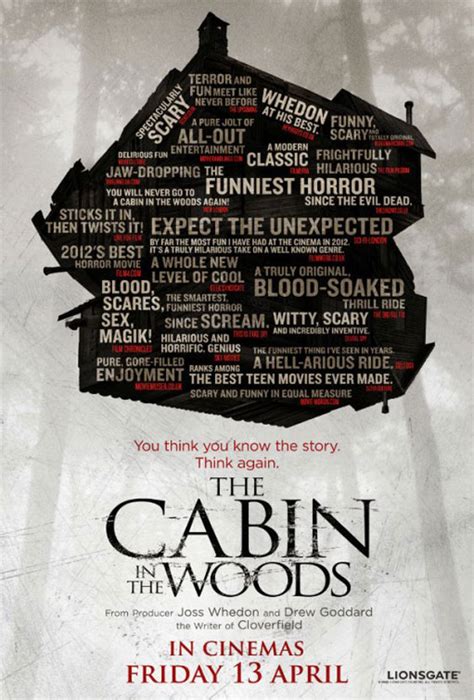 The Cabin in the Woods (2012) Poster #2 - Trailer Addict