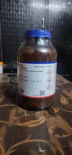 P Anisidine 3 Sulfonic Acid, Grade: Laboratory, Purity: 98.0% at Rs 400 ...