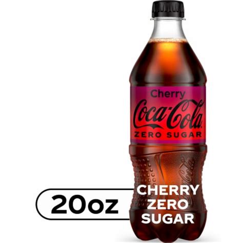 Coca-Cola® Zero Sugar Cherry Soda Bottle, 20 fl oz - Fry’s Food Stores