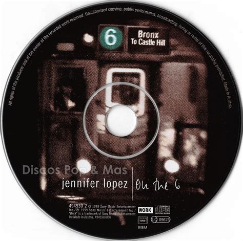 Discos Pop & Mas: Jennifer Lopez - On the 6 (International Edition)