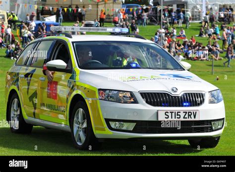 Scottish ambulance vehicle hi-res stock photography and images - Alamy