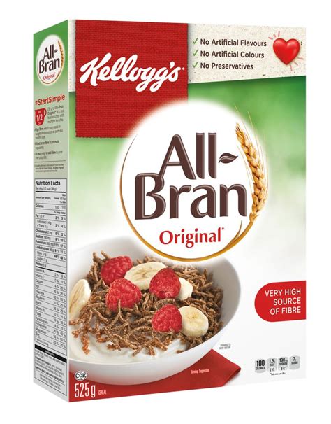 All-Bran Original* Cereal | Canada food guide, Low sugar cereals, Real ...