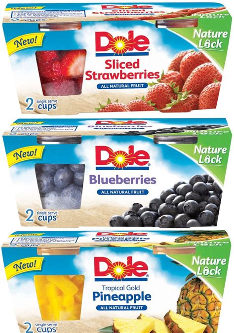 DOLE® Introduces New DOLE® Fruit Smoothie Shakers® and DOLE® Frozen Fruit Single-serve Cups ...