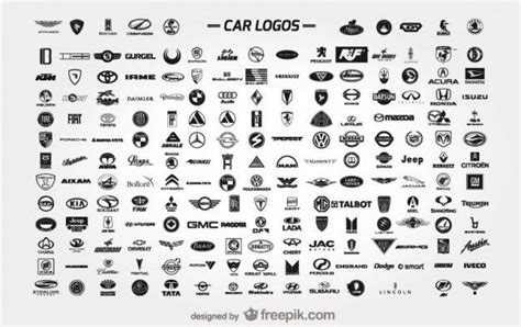 Black and White Car Logo - LogoDix