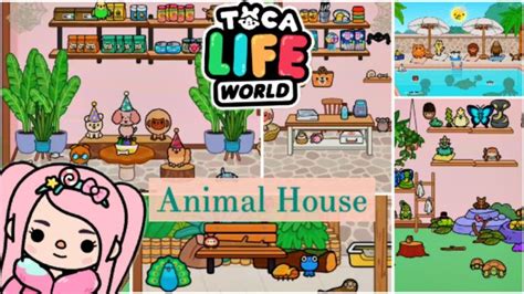 Toca life world | Animal House | makover* | Animals of the world, Animal house, Life