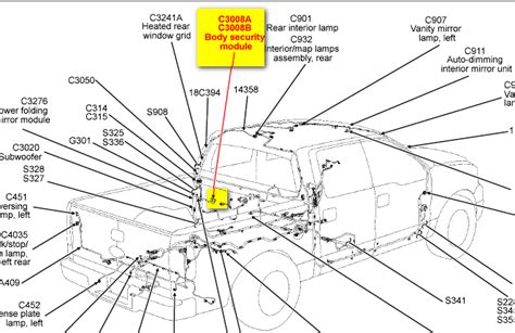 Ford Body Parts Diagram