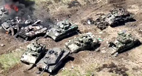 Ukraine loses Leopard 2 tanks, Bradley fighting vehicles in assault ...