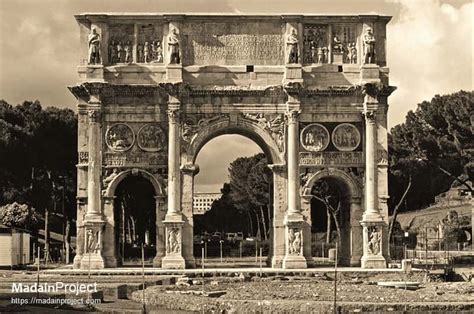 Triumphal Arches in Roman Forum - Madain Project (en)