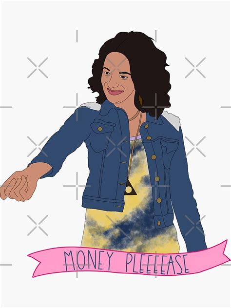 "Mona-Lisa Saperstein Illustration" Sticker for Sale by Smith9615 | Redbubble