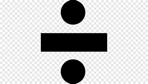 Obelus Symbol Division Mathematics Sign, Mathematics, text, rectangle ...