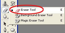 Learners Desk: About Photoshop Eraser Tool