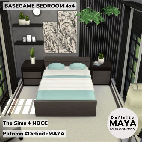 The Sims 4: Modern Bedroom Design