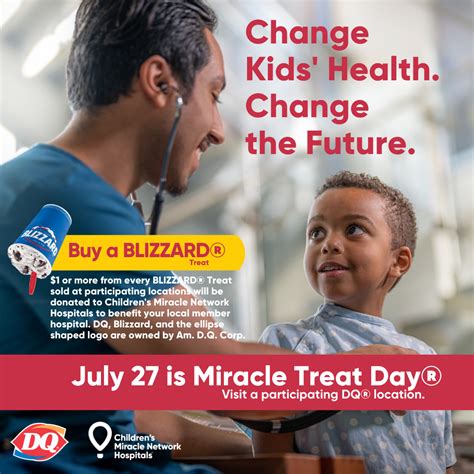 Dairy Queen Miracle Treat Day 2023! – MaineHealth Barbara Bush Children ...