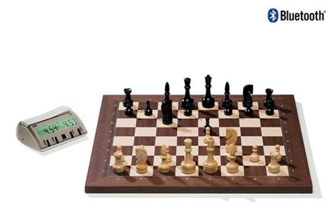 Rosewood DGT Electronic Chessboard (E-Board) BLUETOOTH Version. Design ...