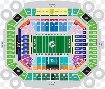 Hard Rock Stadium Seating Chart Dolphins | Cabinets Matttroy