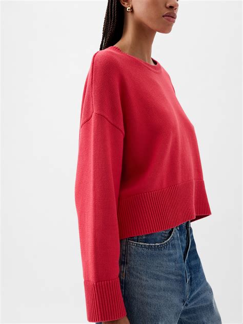Oversized Crewneck Sweater | Gap
