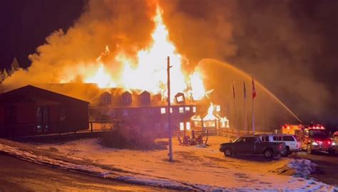 Fire Destroys Historic Lutsen Lodge - Fox21Online