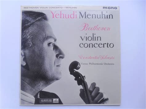 Yehudi Menuhin Beethoven violin concerto (Vinyl Records, LP, CD) on CDandLP