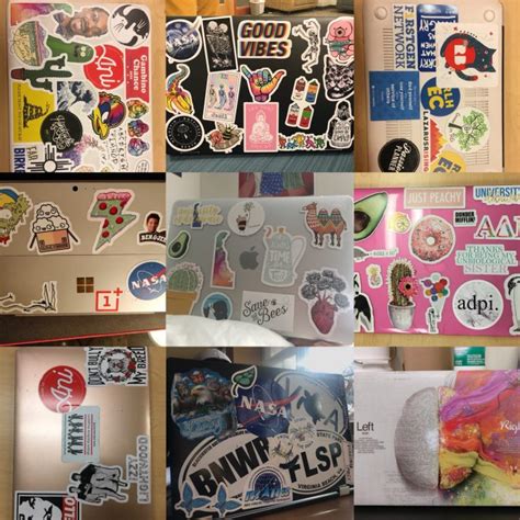 "Laptop Sticker Culture" by Sarah Blum