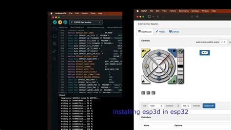 esp3d installation in esp32 - YouTube