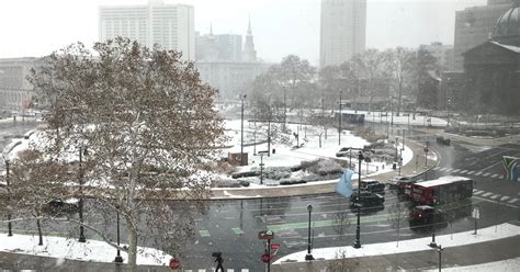 Snow arrives several hours late in Philly region | PhillyVoice