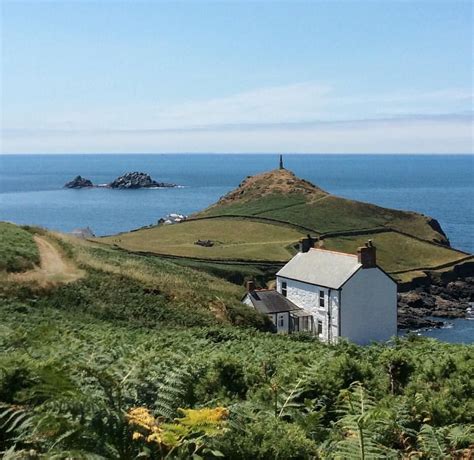 Walking Cornwall on Instagram: “Cape Cornwall enjoying calm and blue ...