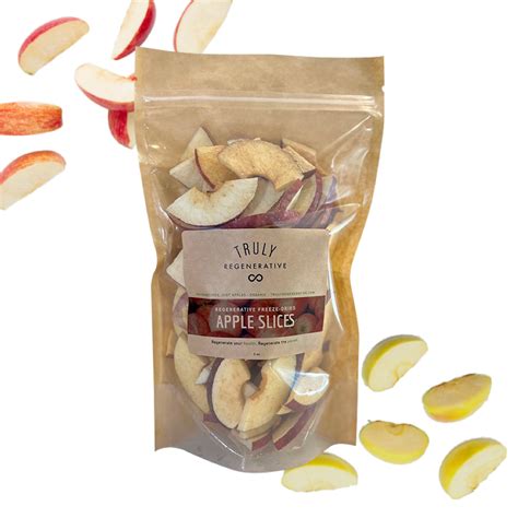 Organic Freeze-Dried Apples - Truly Regenerative