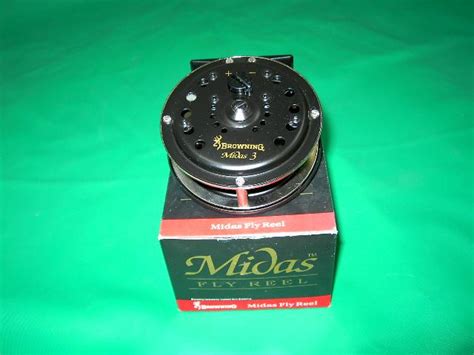 Browning Midas 3 Fly Reel New In Box For Sale at GunAuction.com - 8444815