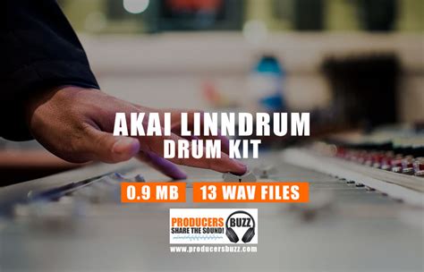 Akai LinnDrum Drum Kit Samples | Producersbuzz