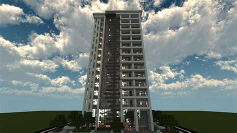 Minecraft Modern Apartment Complex